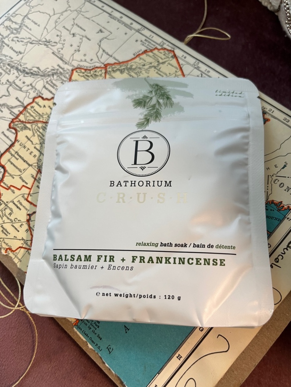 Bathorium Balsam Fir + Frankincense Bath Soak -